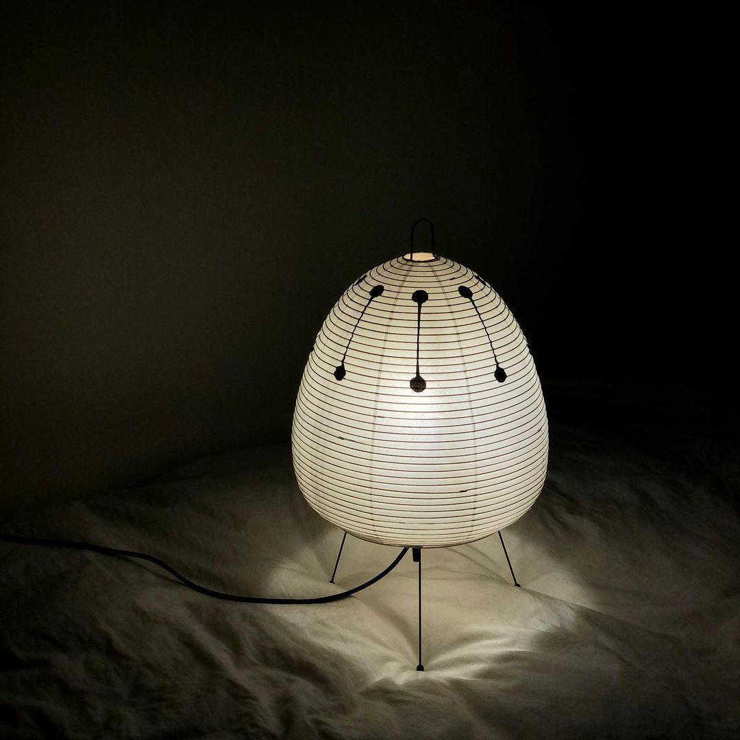 Japanse Lantaarn Tafellamp met Handgemaakt Moerbeipapier Scherm – 8 Maten – E26 Fitting – Plug & Play met 150 cm Snoer – Inspiratie 1951 Akari Lantaarns | Sansoti