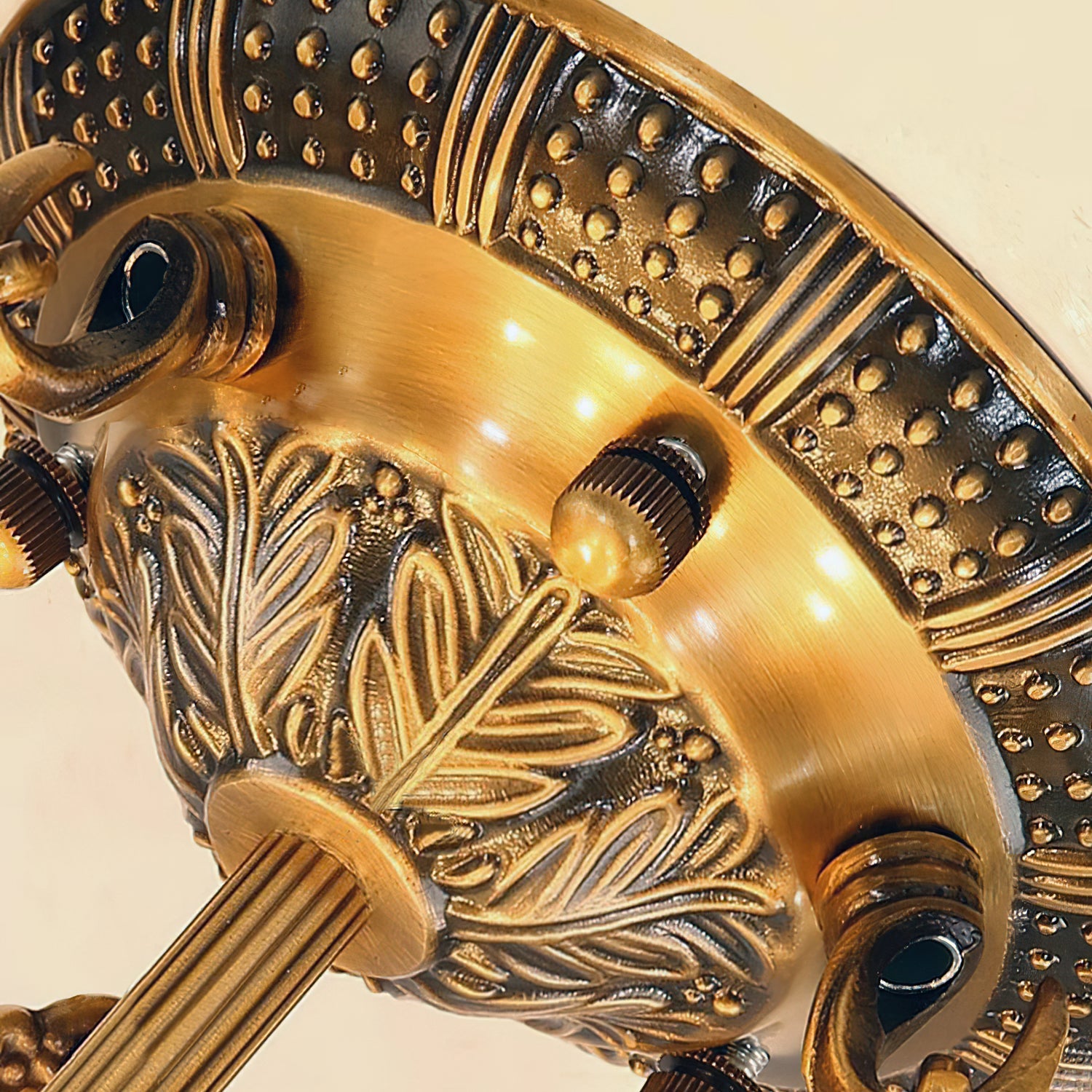 Alabaster Kom Plafondlamp – Antique Brass Montuur – 4, 5 of 6 Lichtpunten – Natuursteen Halfronde Kroonluchter voor Eetkamer Woonkamer Entree | Sansoti