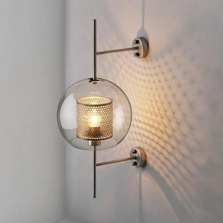 Moderne Glazen Wandlamp – Stijlvolle Verlichting met Klassieke Uitstraling | Sansoti