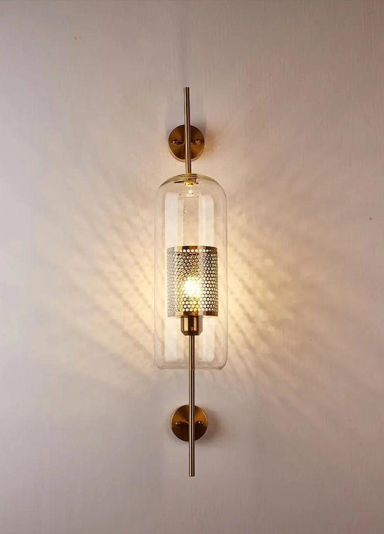 Moderne Glazen Wandlamp – Stijlvolle Verlichting met Klassieke Uitstraling | Sansoti