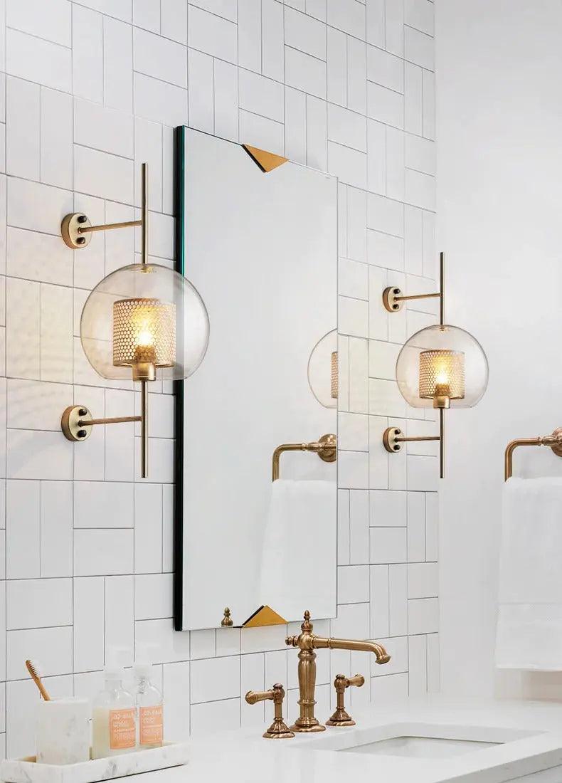 Moderne Glazen Wandlamp – Stijlvolle Verlichting met Klassieke Uitstraling | Sansoti