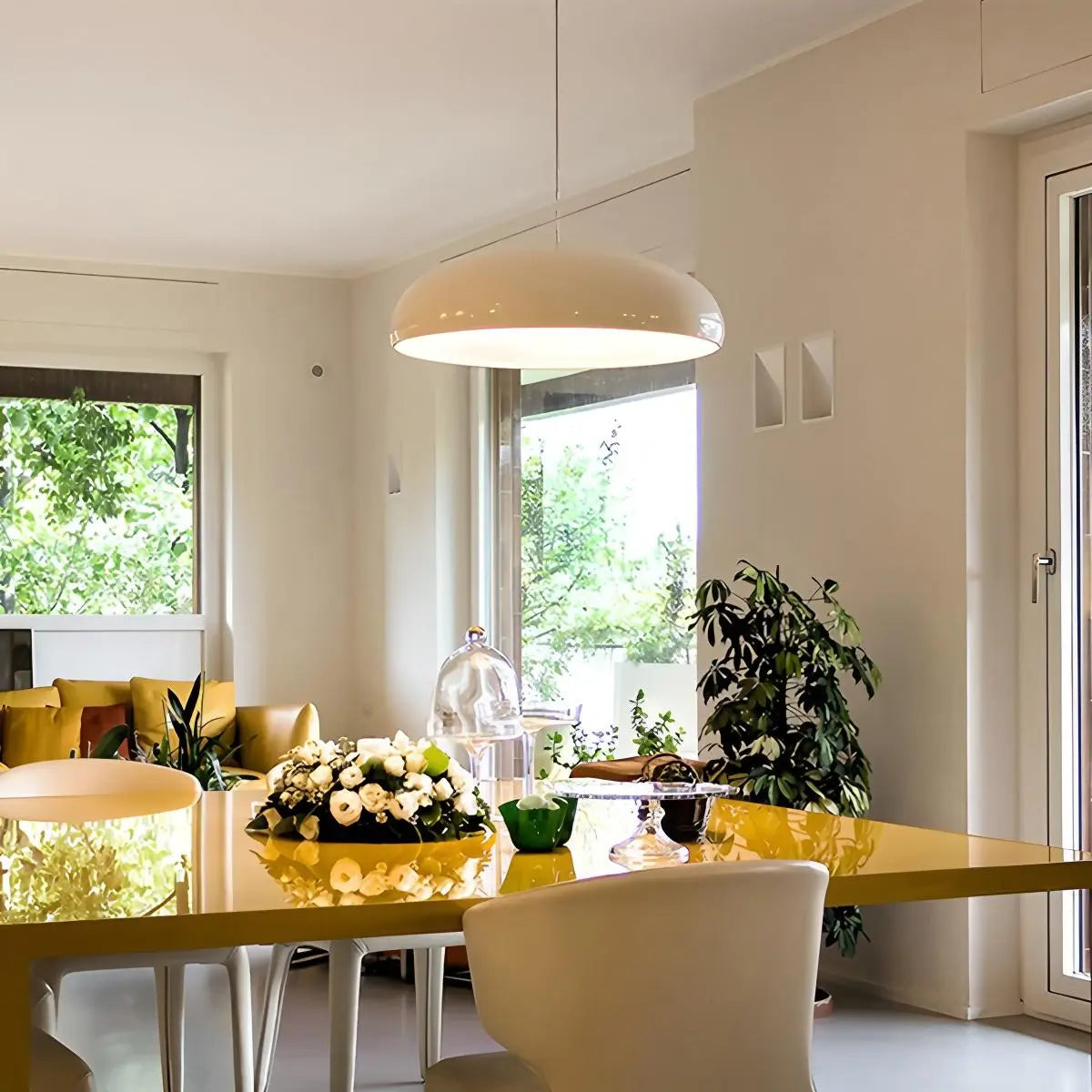 Hanglamp Metaal Acryl E26 Zwart Eettafel Kookeiland Design plafondlamp moderne pendellamp woonkamer keuken | Sansoti