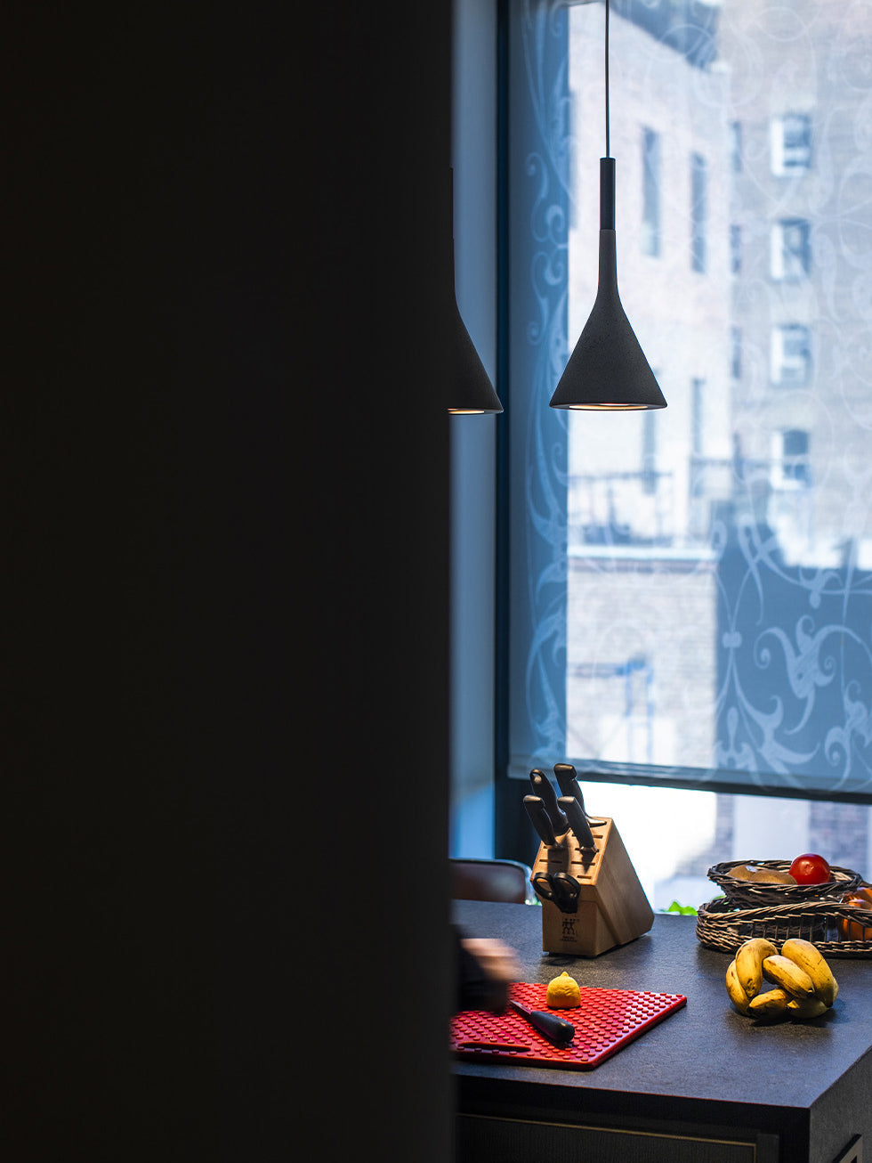 Betonnen Hanglamp Conisch Design Grijs Zwart Wit Rood Minimalistisch Eetkamer Woonkamer Slaapkamer Sfeervol E26 E27 Fitting | Sansoti