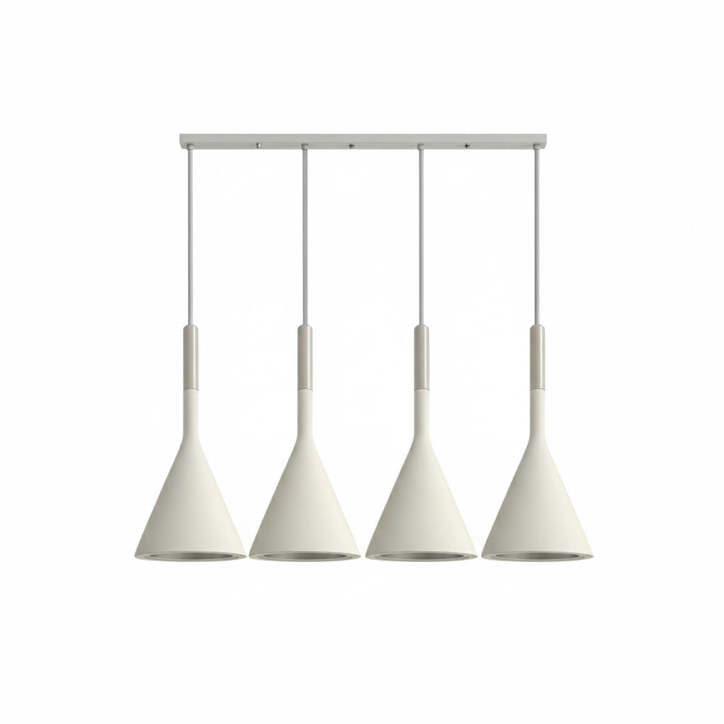 Betonnen Hanglamp Conisch Design Grijs Zwart Wit Rood Minimalistisch Eetkamer Woonkamer Slaapkamer Sfeervol E26 E27 Fitting | Sansoti