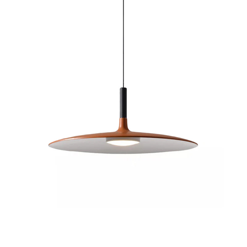 Hanglamp met Conische Kap – Resin Sculptural Pendant in Zes Kleuren, Geïntegreerde LED 3000K of Dimbaar, Moderne Lamp voor Eetkamer Keukeneiland | Sansoti