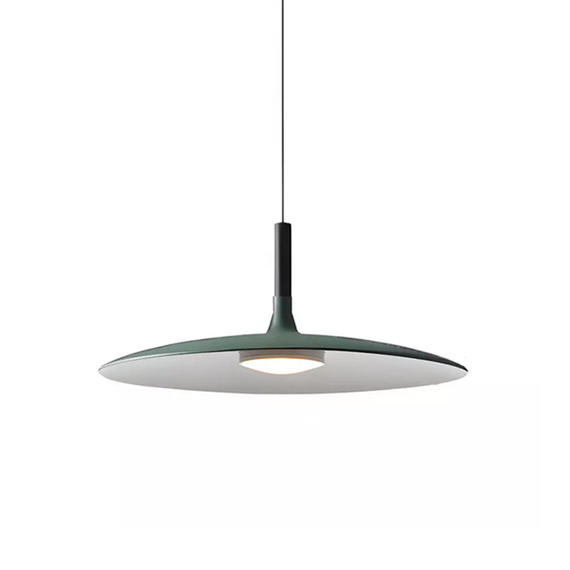 Hanglamp met Conische Kap – Resin Sculptural Pendant in Zes Kleuren, Geïntegreerde LED 3000K of Dimbaar, Moderne Lamp voor Eetkamer Keukeneiland | Sansoti