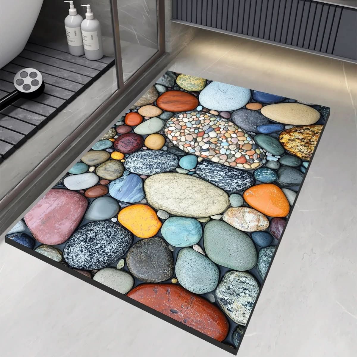 Badmat Diatomiet Antislip Sneldrogend 40x60 50x80 60x90 Badkamer Keuken Hal | Sansoti