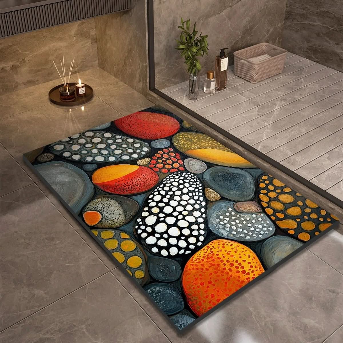 Badmat Diatomiet Antislip Sneldrogend 40x60 50x80 60x90 Badkamer Keuken Hal | Sansoti