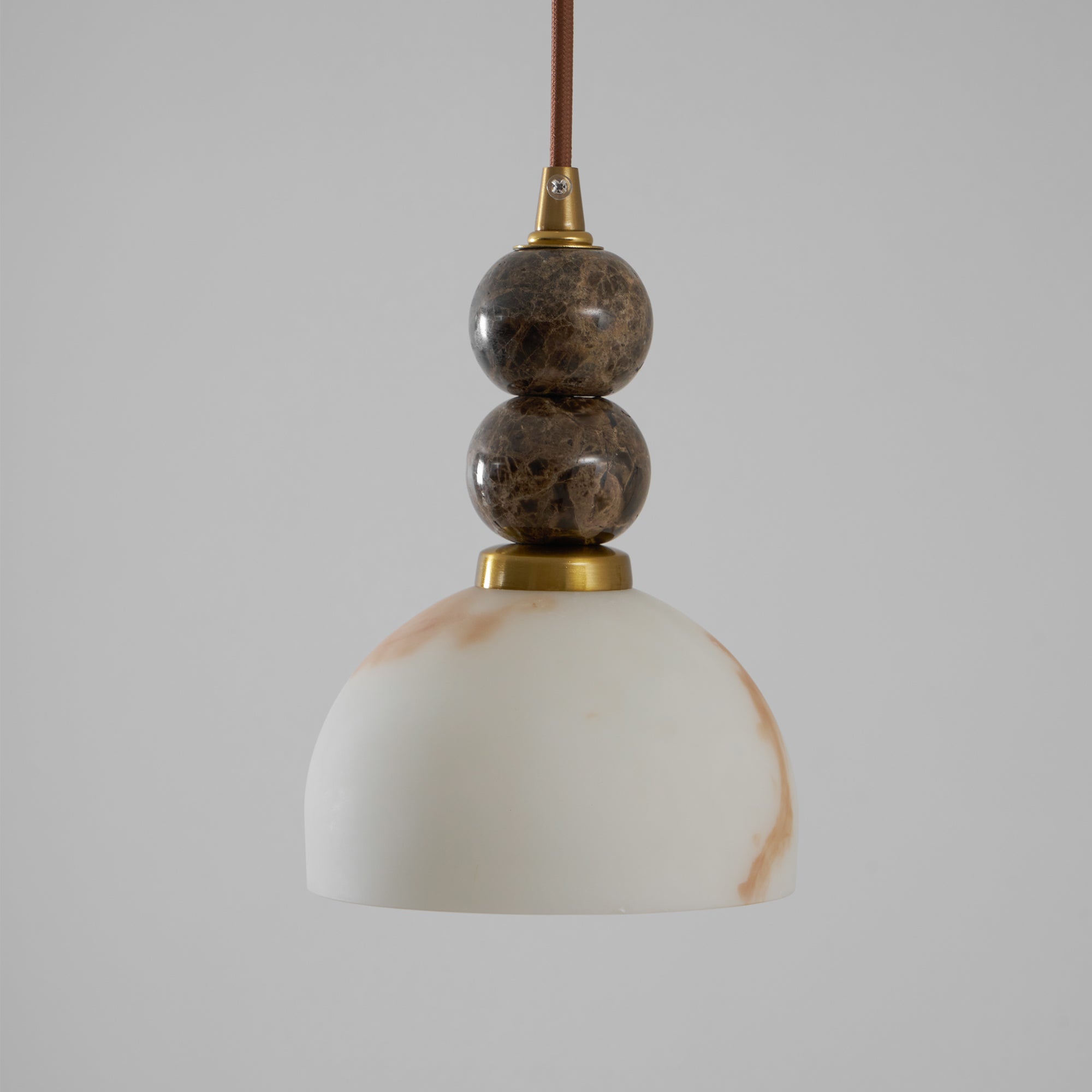 Hanglamp met Marmer en Imitatie Albast – Elegant Design met Zacht Licht | Sansoti