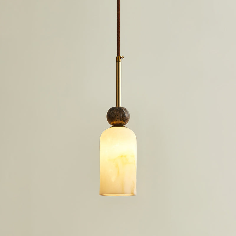 Hanglamp met Marmer en Imitatie Albast – Elegant Design met Zacht Licht | Sansoti