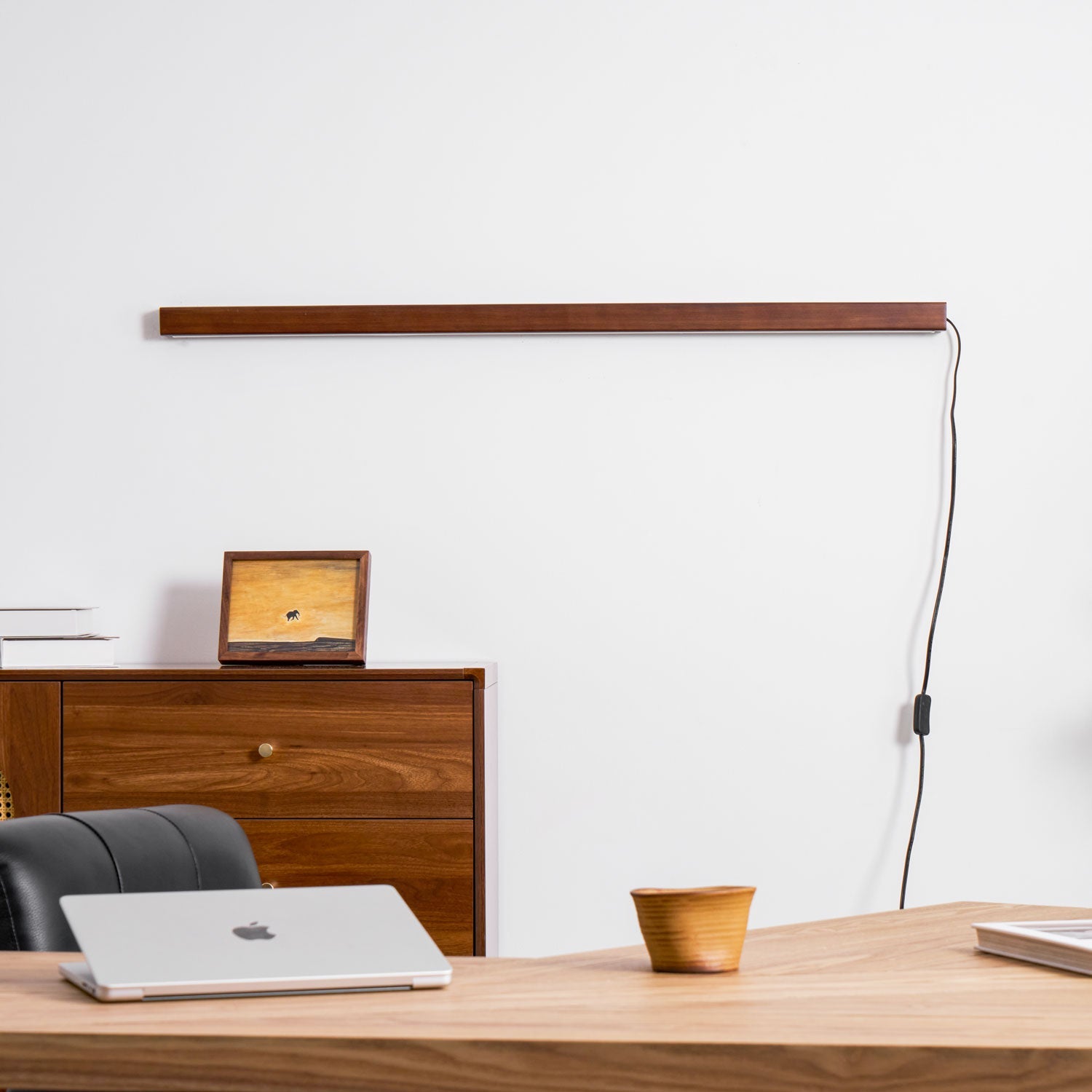 Ronde Houten Wandlamp met LED — Scandinavisch Design met Dimfunctie — Verkrijgbaar in Drie Maten | Sansoti