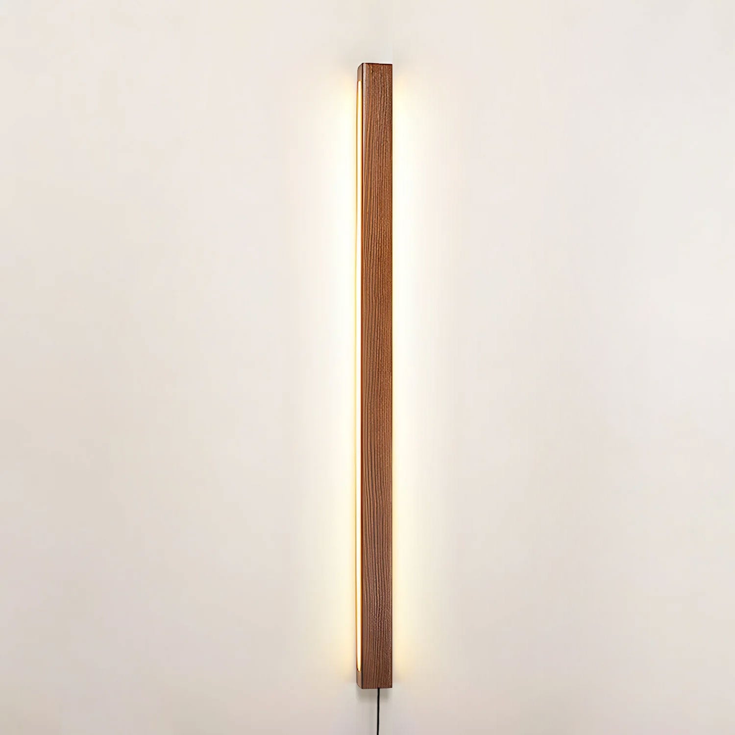 Ronde Houten Wandlamp met LED — Scandinavisch Design met Dimfunctie — Verkrijgbaar in Drie Maten | Sansoti