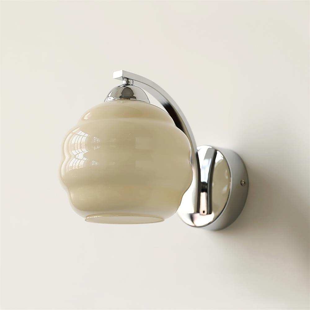 Art Deco Wandlamp Vintage Melkglas Armatuur Klassiek E26 E27 Fitting 1920s Geïnspireerd Interieurverlichting Woonkamer Gang Slaapkamer | Sansoti