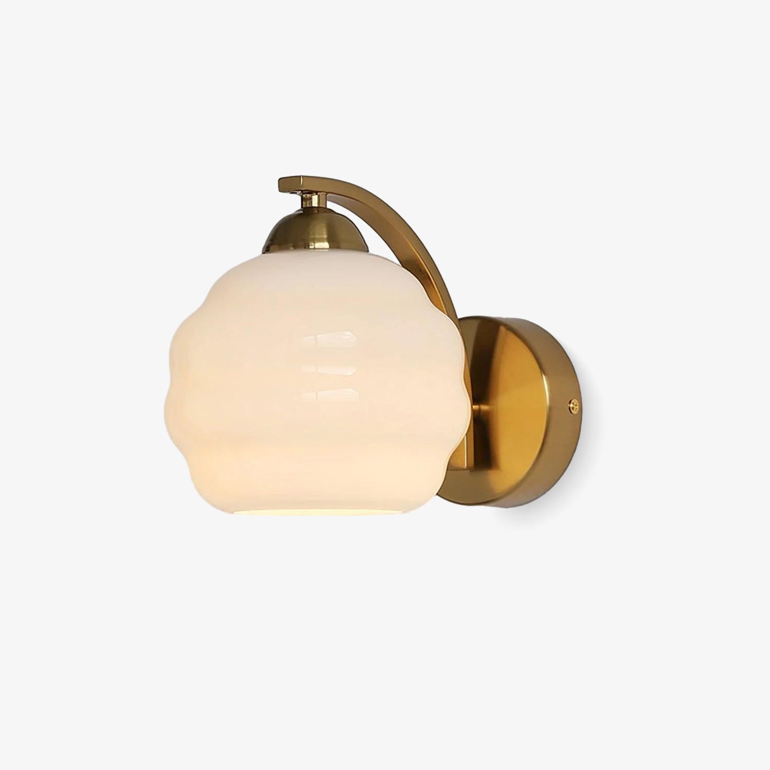 Art Deco Wandlamp Vintage Melkglas Armatuur Klassiek E26 E27 Fitting 1920s Geïnspireerd Interieurverlichting Woonkamer Gang Slaapkamer | Sansoti