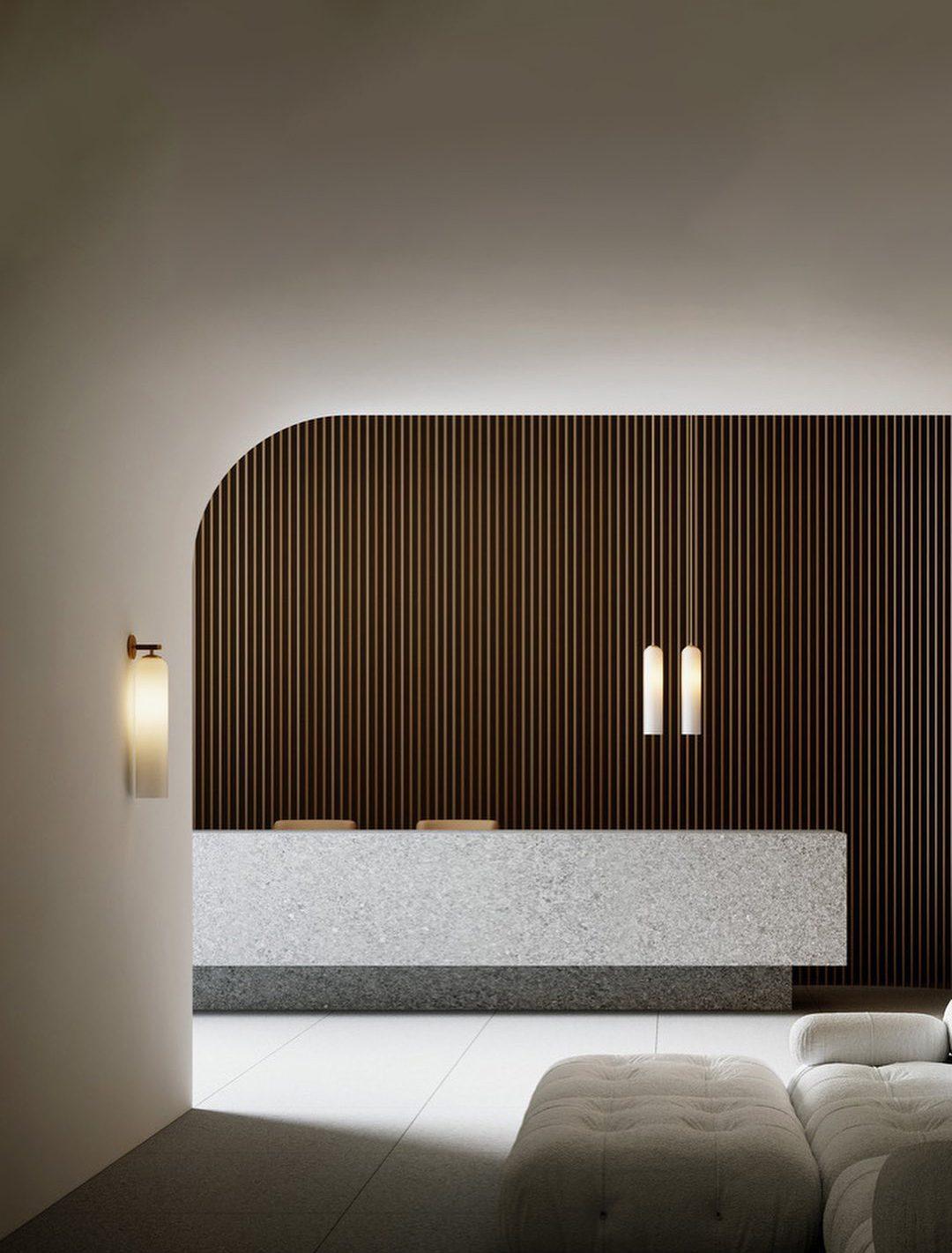 Glazen wandlamp met cilindervorm – elegante wandverlichting voor binnen | Sansoti