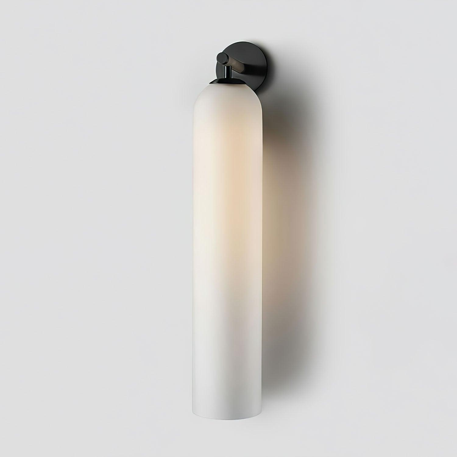 Glazen wandlamp met cilindervorm – elegante wandverlichting voor binnen | Sansoti