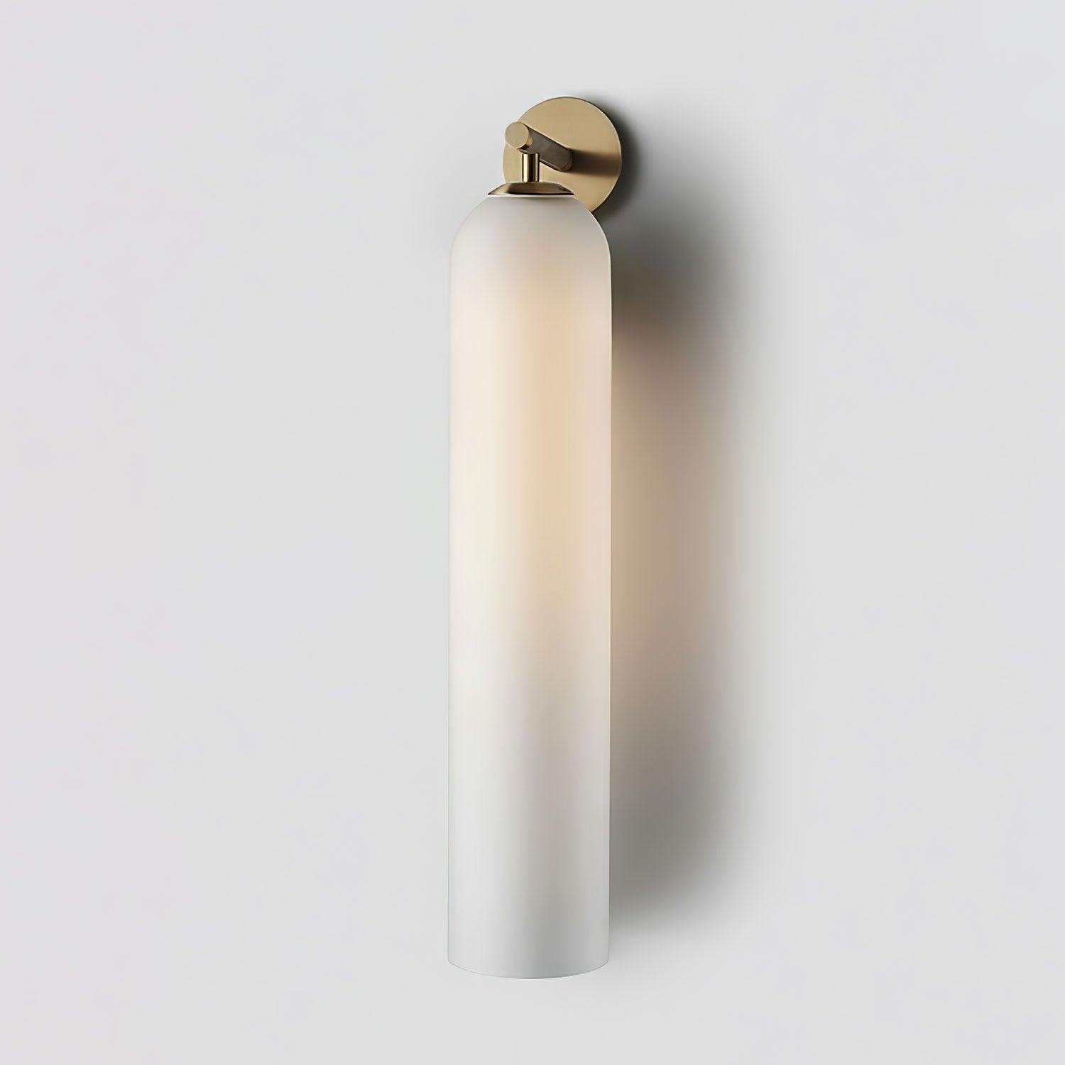Glazen wandlamp met cilindervorm – elegante wandverlichting voor binnen | Sansoti