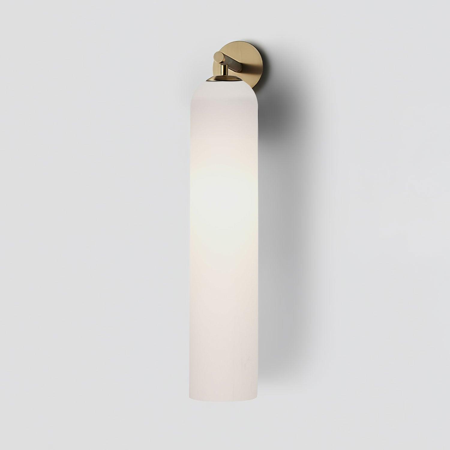 Glazen wandlamp met cilindervorm – elegante wandverlichting voor binnen | Sansoti