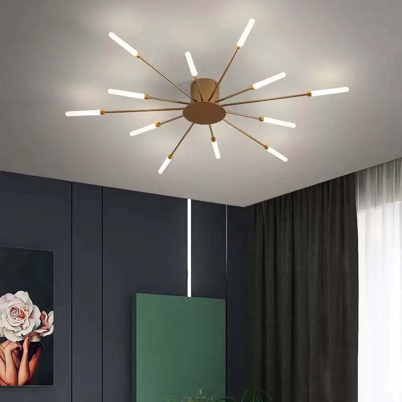 Moderne LED-Deckenleuchte mit sternförmigem Design für Wohn- und Schlafzimmer | Restfield