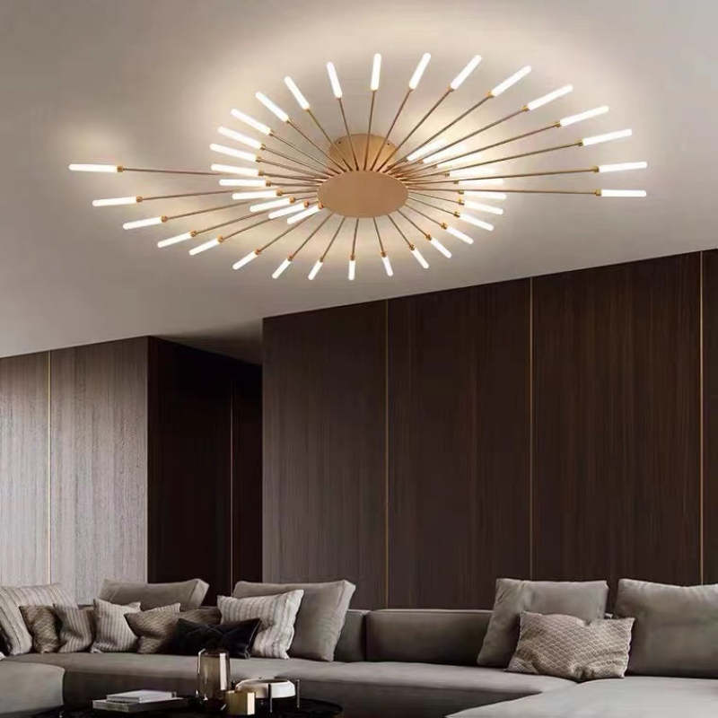 Moderne LED-Deckenleuchte mit sternförmigem Design für Wohn- und Schlafzimmer | Restfield
