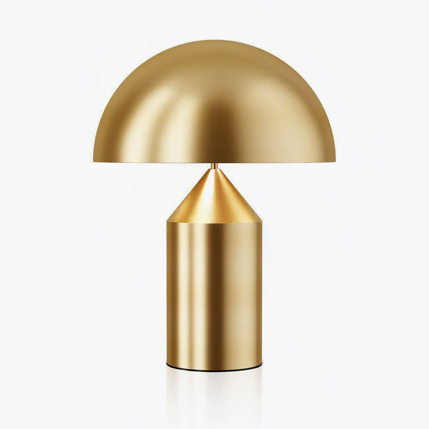Metalen Tafellamp met Geometrische Vormen — Iconisch Italiaans Design in Twee Maten — Vijf Afwerkingen Verkrijgbaar | Sansoti