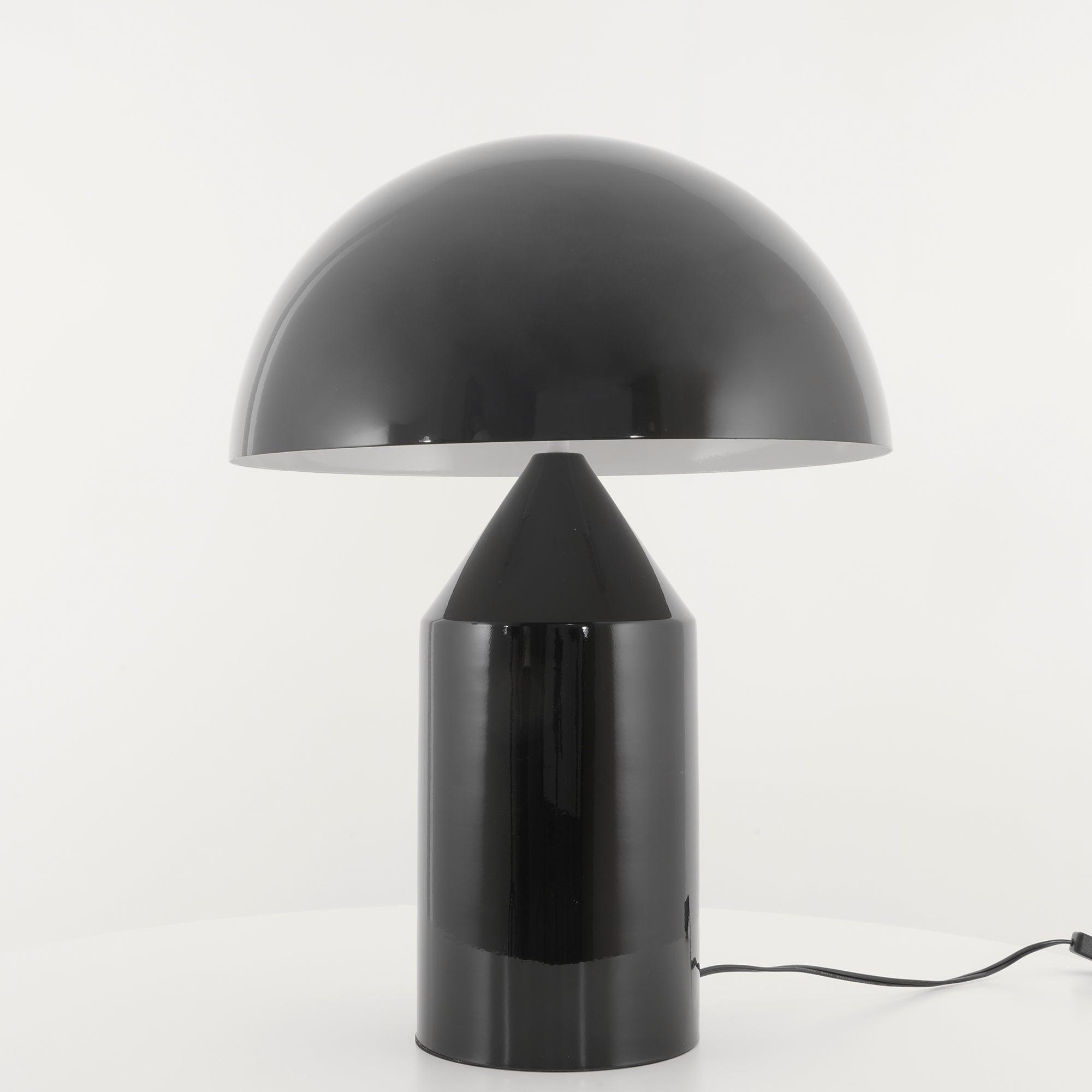 Metalen Tafellamp met Geometrische Vormen — Iconisch Italiaans Design in Twee Maten — Vijf Afwerkingen Verkrijgbaar | Sansoti