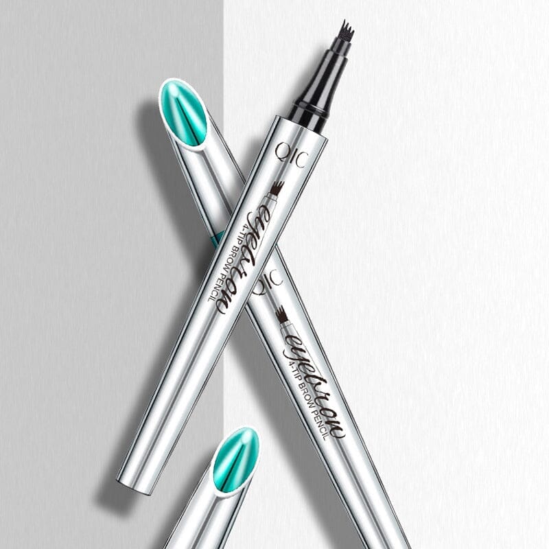 Wenkbrauwpotlood met 4 Punten Waterdichte Microblading Styling Pen voor Natuurlijke Haarlook Duurzaam tot 36 Uur Langdurig | Sansoti