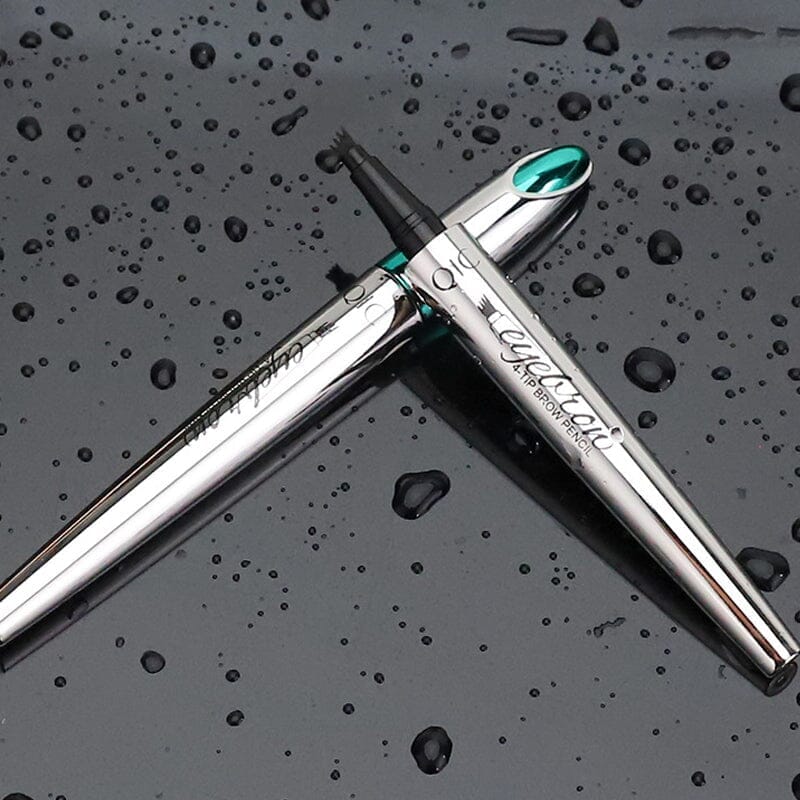 Wenkbrauwpotlood met 4 Punten Waterdichte Microblading Styling Pen voor Natuurlijke Haarlook Duurzaam tot 36 Uur Langdurig | Sansoti