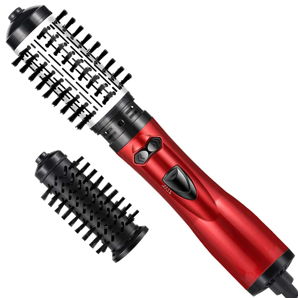 Roterende Föhn Styling Borstel 2-in-1 Volumizing Borstelset voor Droog & Krullend Haar | Sansoti