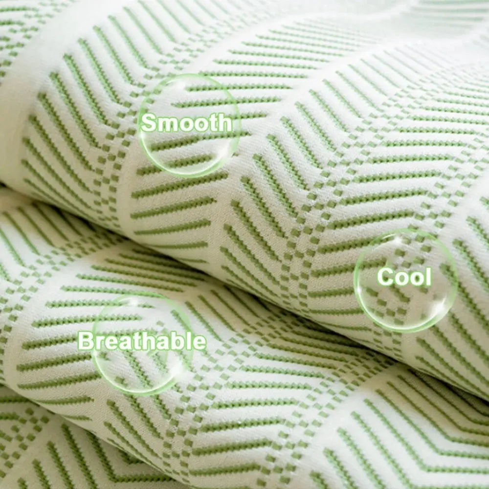 Herringbone Bankhoes met Scallop Rand – Beschermhoes voor Alle Seizoenen – Microvezel | Sansoti