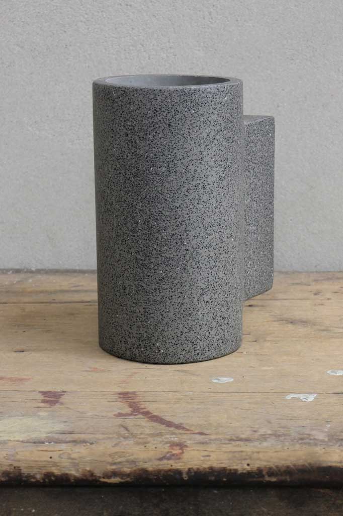 Outdoor Wall Lamp LED Concrete Look with Up/Down Lighting for Facade and Terrace | Sansoti