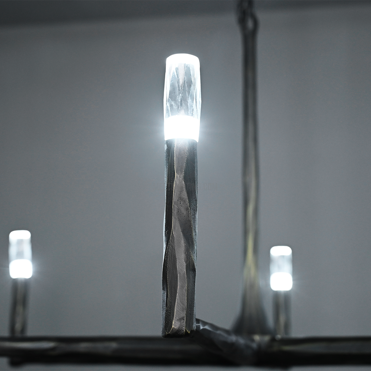 Ronde Smeedijzeren Kroonluchter 36-72 inch Messing Brons Tin Eetkamer Woonkamer Sfeerlicht Hanglamp Nostalgisch | Sansoti