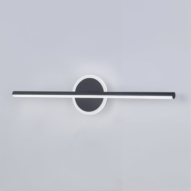LED Wall Lamp Black-Gold Modern Design 40cm with Silicone Detail for Living Room Bedroom Bathroom | Sansoti