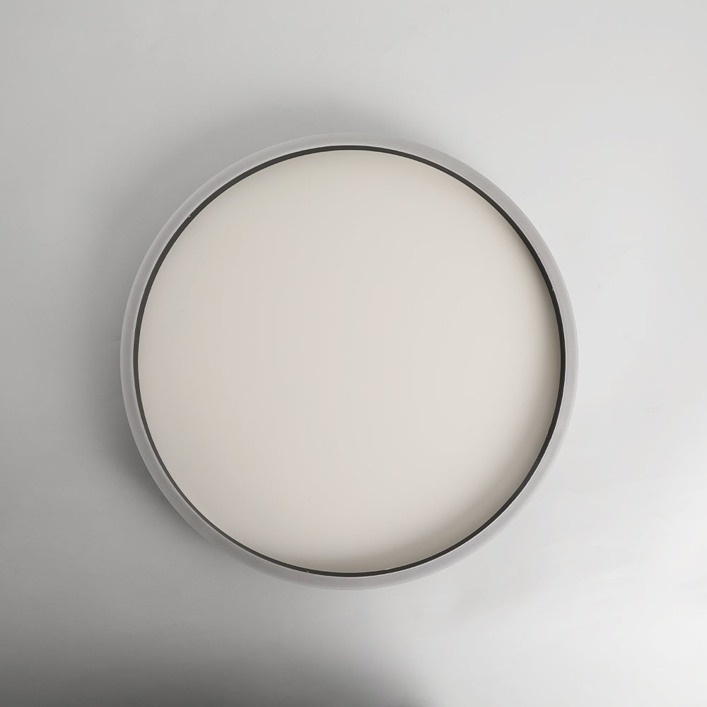 Moderne ringförmige LED-Deckenleuchte aus schwarzem Metall, Design, Wohnzimmer, Schlafzimmer, dimmbare Lichttemperatur | Sansoti