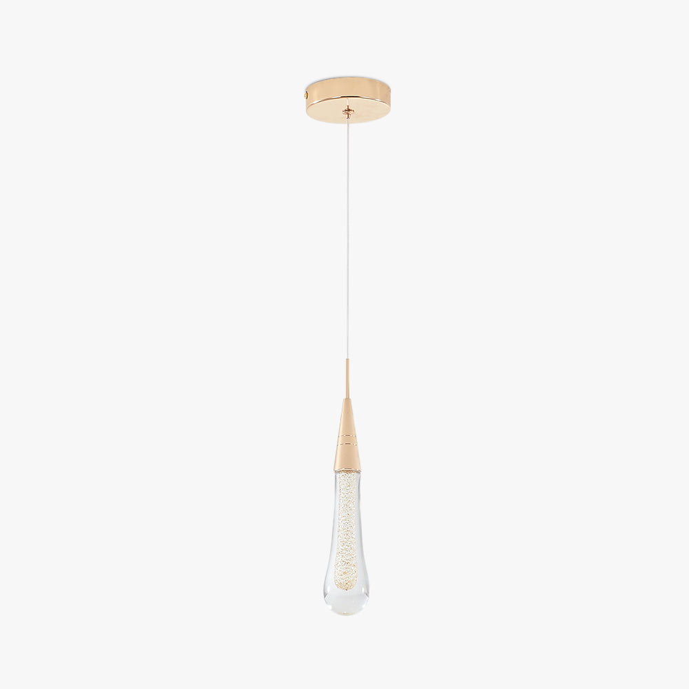 Pendelleuchte Kristall Goldfarben Modernes Design 1-3-5 Lichtquellen Esszimmer Wohnzimmer Dekorativ Stimmungsvolles Licht Elegant | Sansoti