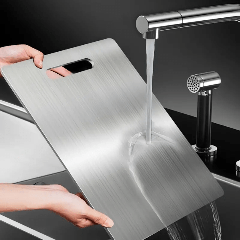 Planche à découper en acier inoxydable antibactérienne, résistante aux rayures, hygiénique pour cuisine | Restfield