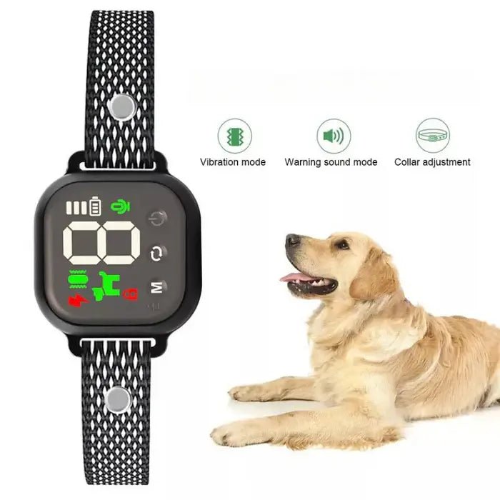 Smart Dog Training Collar with Touchscreen Control Adjustable Waterproof for Small and Large Dogs | Sansoti