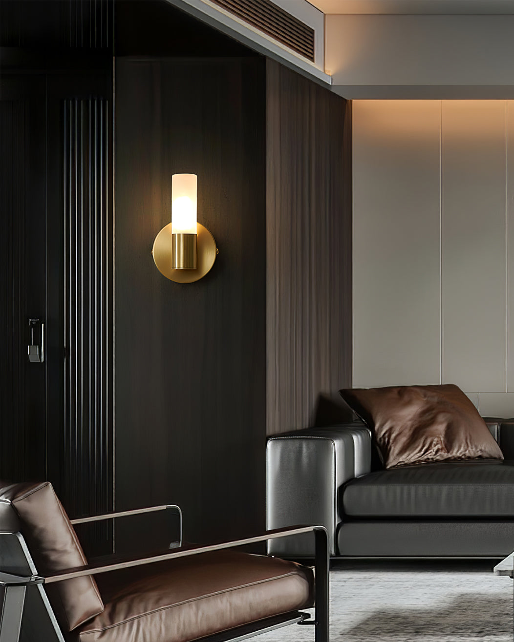 Wandlamp met G9-fitting en acryl kap – moderne binnenverlichting in design A, B of C | Sansoti