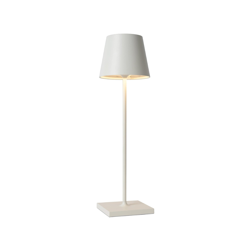 Draadloze Oplaadbare Tafellamp Touch Bediening IP65 Waterdicht Dimbaar Warm Koud Wit Licht Binnen Buiten | Sansoti