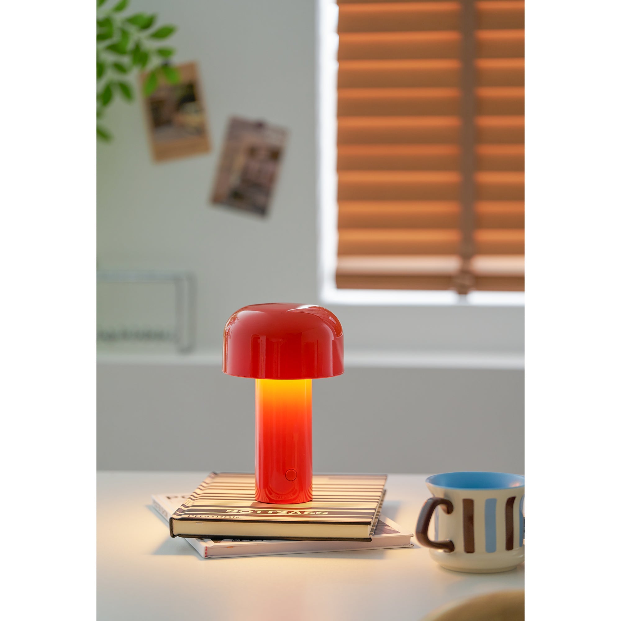 Draadloze Oplaadbare LED Tafellamp met Geïntegreerde LED & Touch Dimfunctie | Sansoti