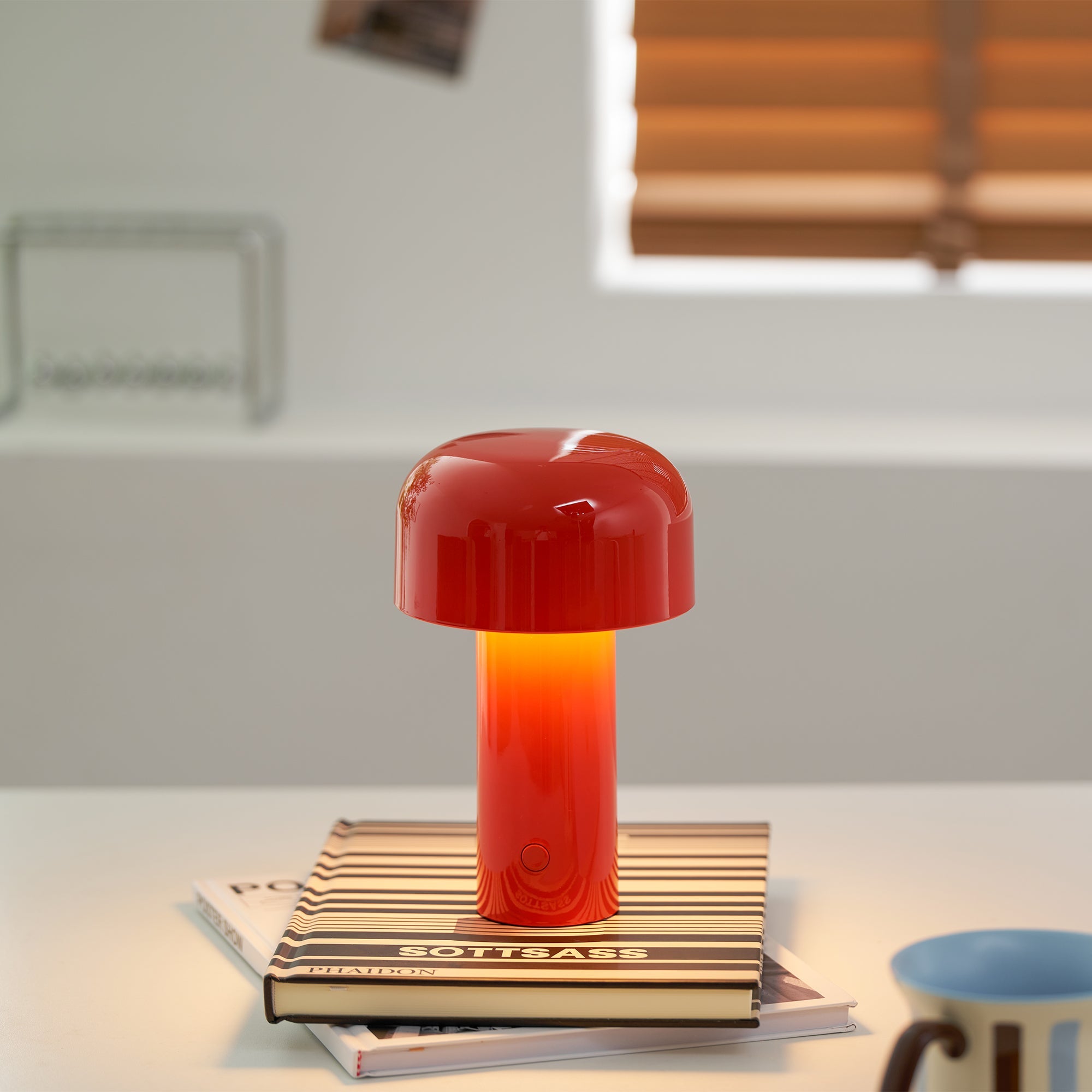 Draadloze Oplaadbare LED Tafellamp met Geïntegreerde LED & Touch Dimfunctie | Sansoti