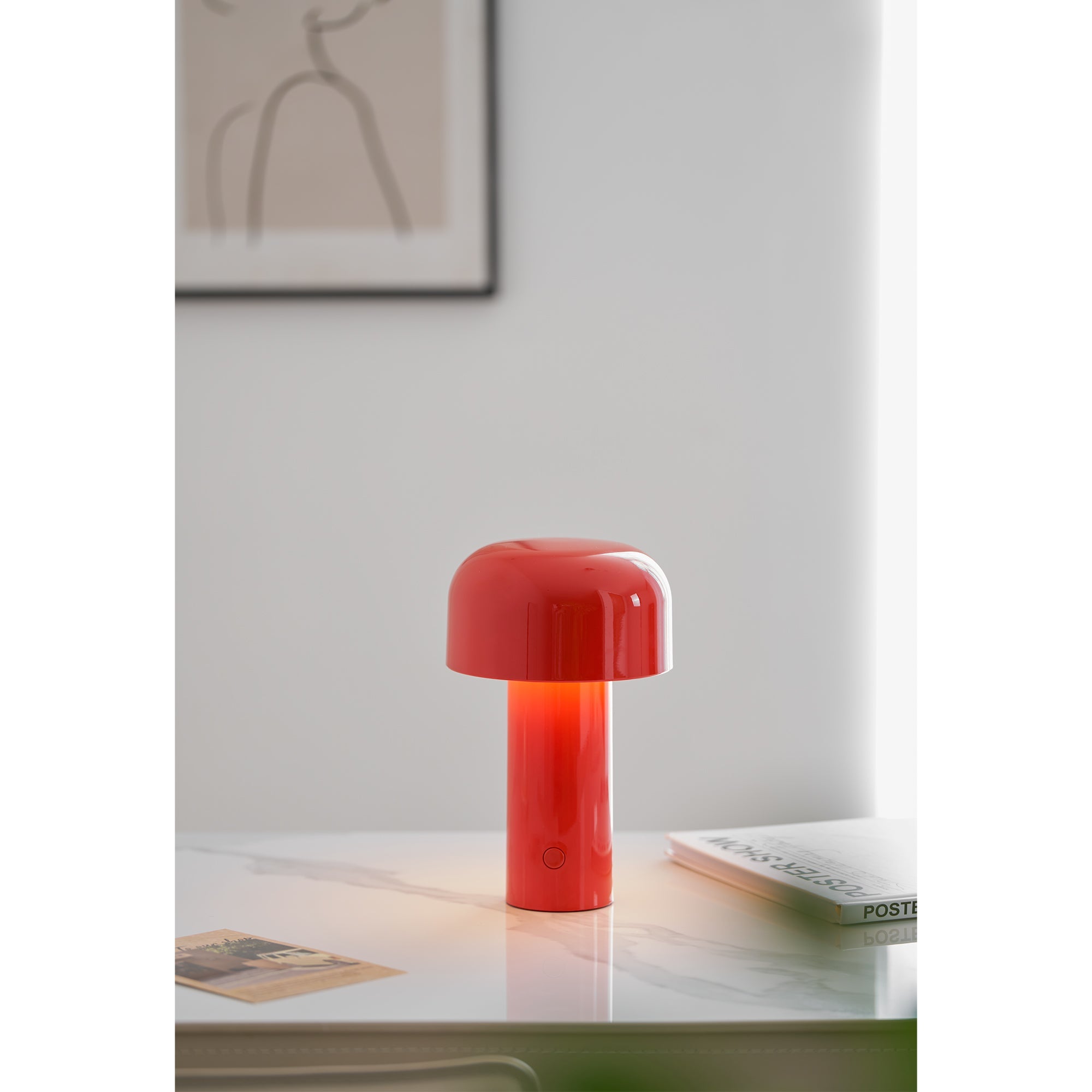 Draadloze Oplaadbare LED Tafellamp met Geïntegreerde LED & Touch Dimfunctie | Sansoti