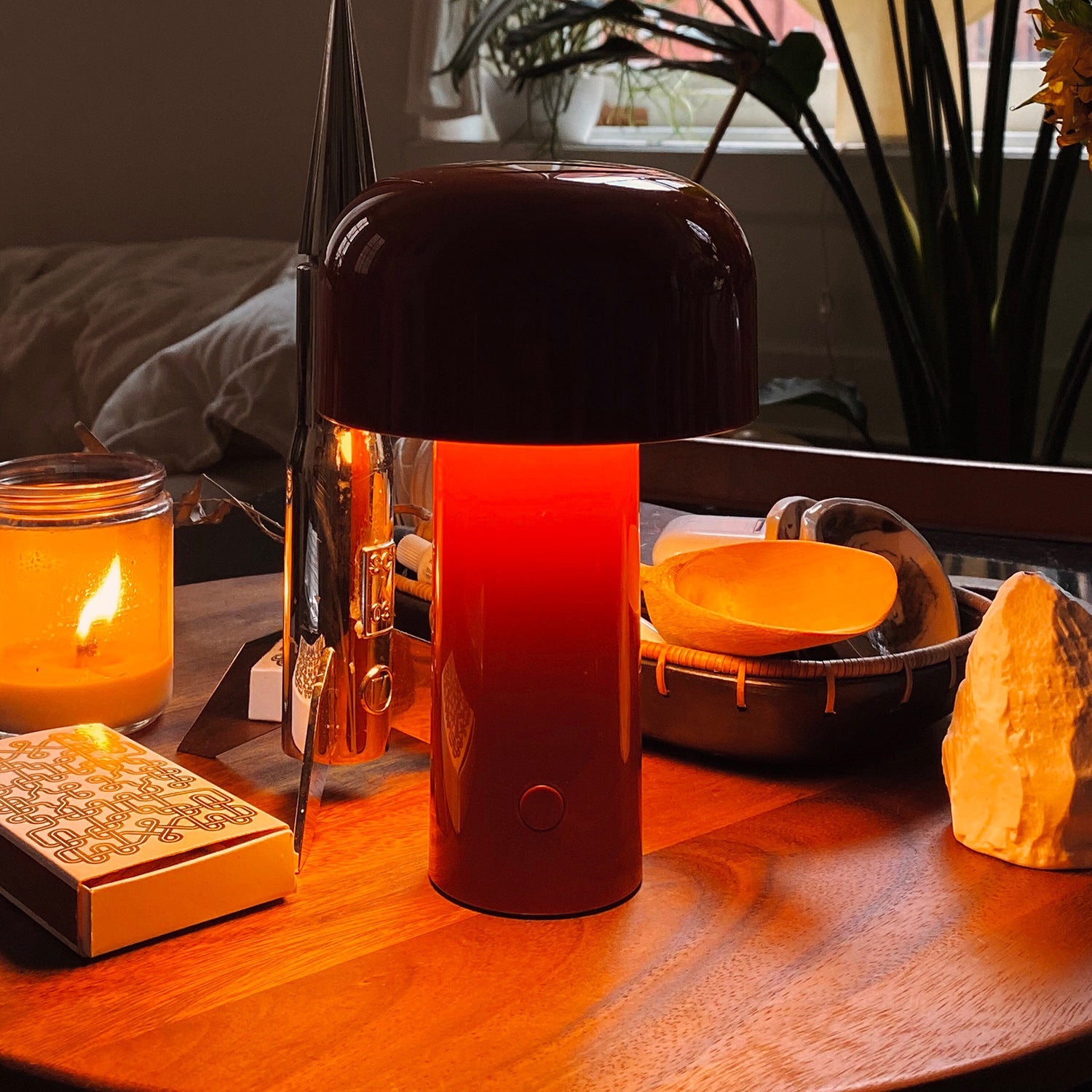 Draadloze Oplaadbare LED Tafellamp met Geïntegreerde LED & Touch Dimfunctie | Sansoti