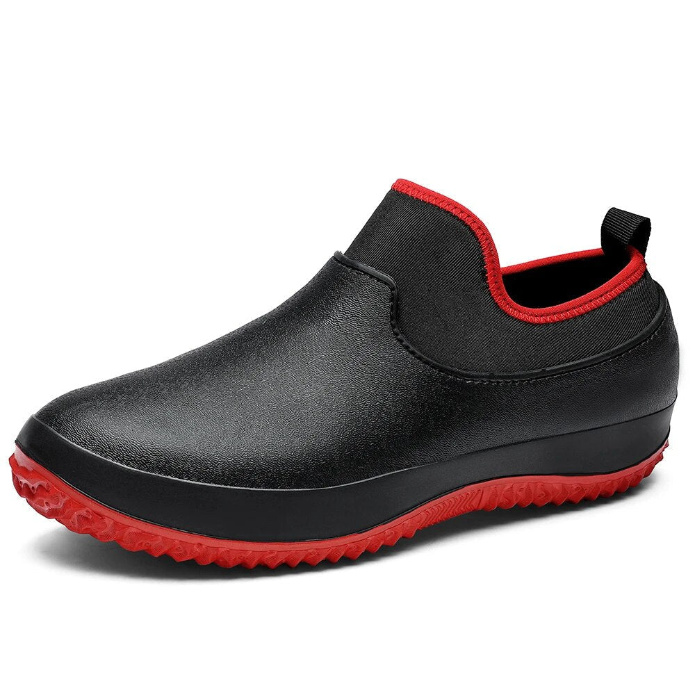 Professionele Werkschoenen Waterbestendig Antislip Zwart Blauw Rood Groen Veiligheidsschoenen Horeca Bouw Magazijn Outdoor | Sansoti