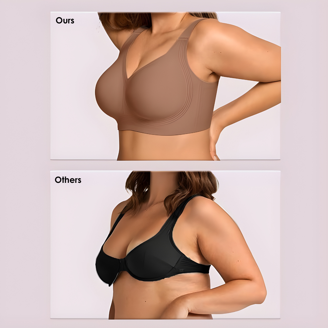Draadloze Beha met 4-Laags Gelstrip | Naadloos Comfort | Sansoti