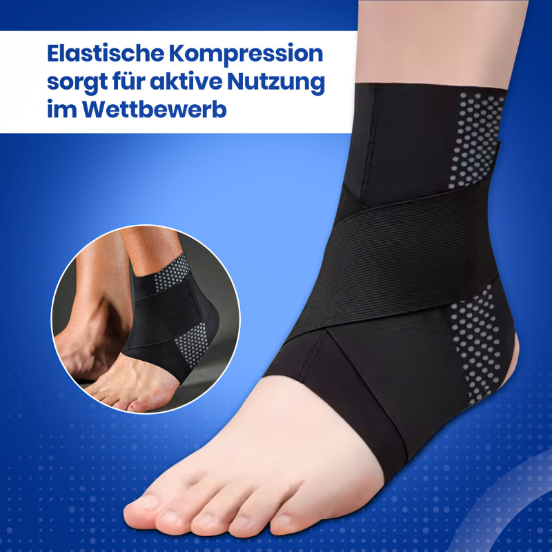 Enkelbrace met Beschermende Bandage voor Voetballers en Sporters | Optimale Steun bij Intensief Bewegen | Sansoti