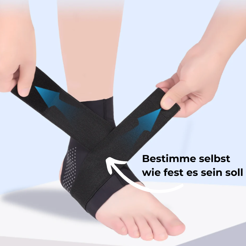 Enkelbrace met Beschermende Bandage voor Voetballers en Sporters | Optimale Steun bij Intensief Bewegen | Sansoti