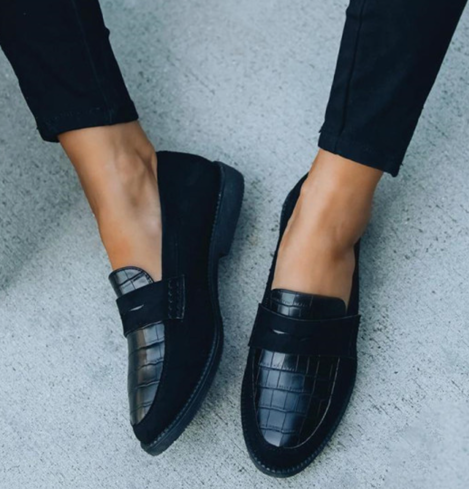 Instapschoenen Heren Leer Casual Loafers Comfortabel 35-41 | Sansoti
