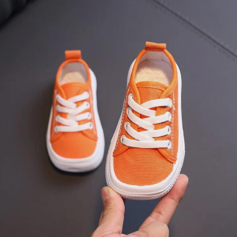 Ergonomische Barvoetschoen voor Kinderen Zwart Wit Oranje Luipaard Maat 21-32 Flexibel Ademend Antislip | Sansoti
