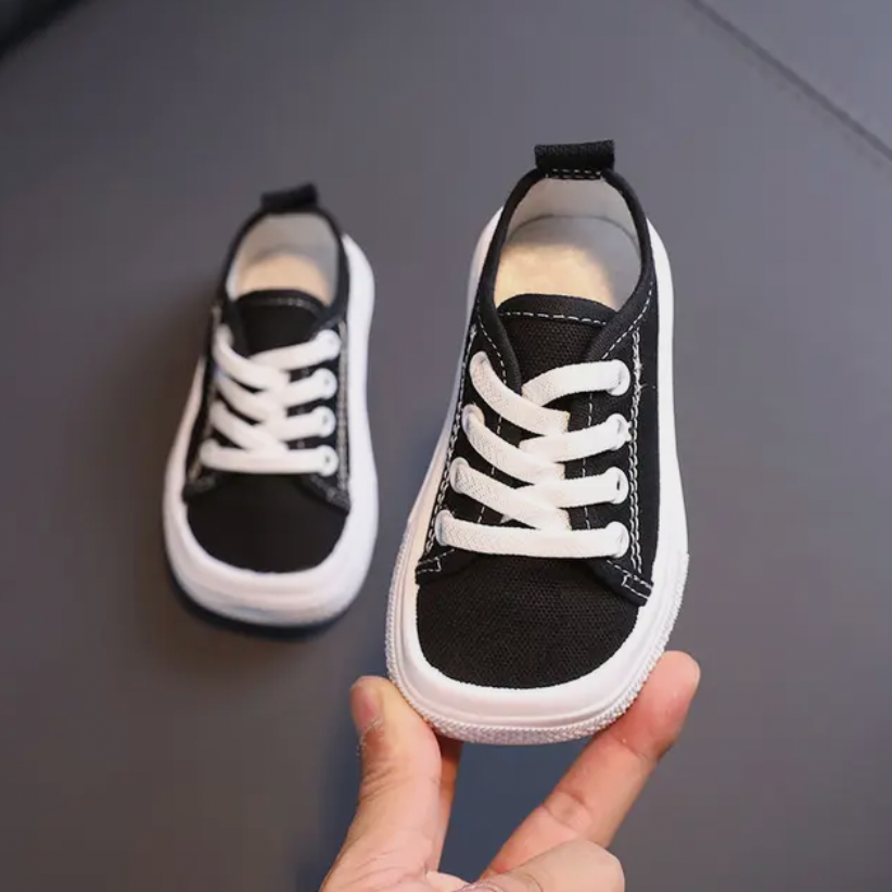 Ergonomische Barvoetschoen voor Kinderen Zwart Wit Oranje Luipaard Maat 21-32 Flexibel Ademend Antislip | Sansoti